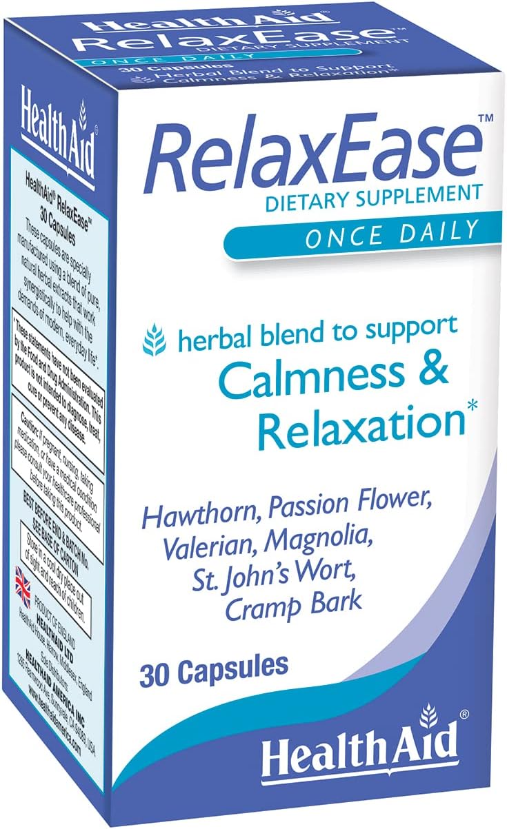 RelaxEase Herbal Blend - 30 Softgels - görsel 1