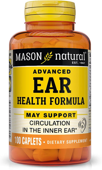 MASON NATURAL Advanced Ear Health Support with Vitamin C, 33-Day Supply