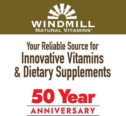 Windmill C-500 with Rose Hips Tablets, 100 Tablets