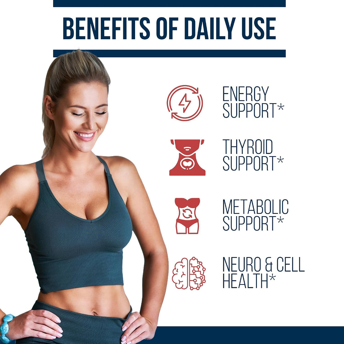 Dr. Westin Childs Thyroid B Complex – Vitamin Capsules for Women and Men, Methylated Supplement with Methylfolate, B12 Adenosylcobalamin, B1, B2, B3, B5, B6, B7, for MTHFR, Energy, Focus and Thyroid, 60 Capsules - görsel 2