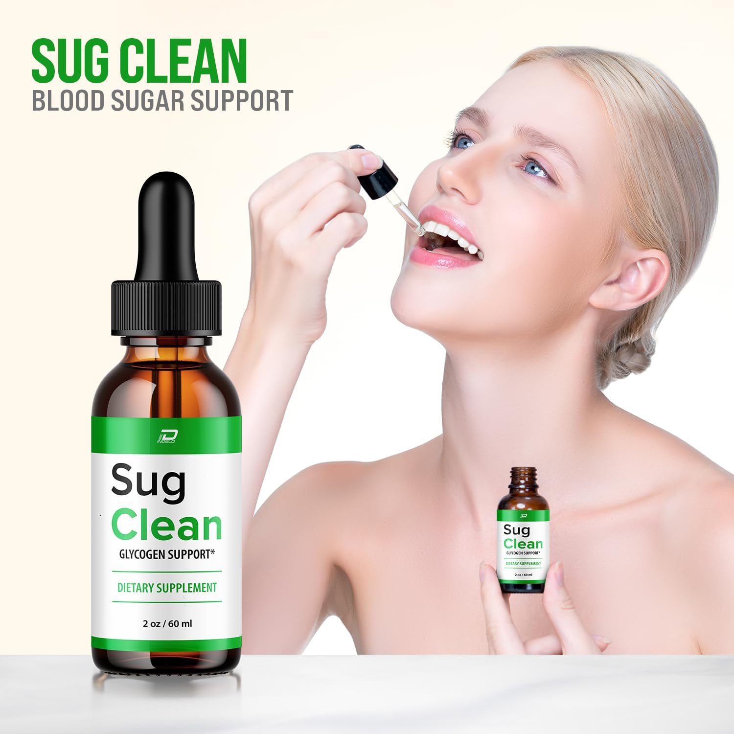 Indelo Sug Clean Drops – Extra Strength Glycogen Liquid Drops, 3-Pack - görsel 2