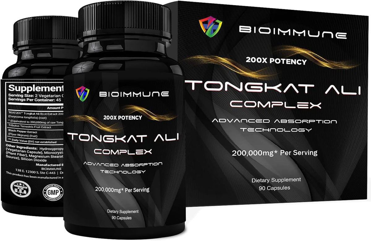 BioImmune Tongkat Ali Ultra Concentrated Extract Capsules - görsel 1