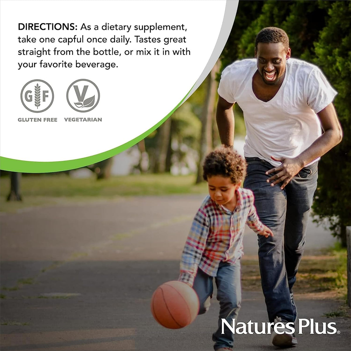 NaturesPlus Source of Life GOLD Liquid Multivitamin - 237 ml (Pack of 2) - With Vitamins D3, B12 & K2 - Vegetarian & Gluten-free - görsel 5