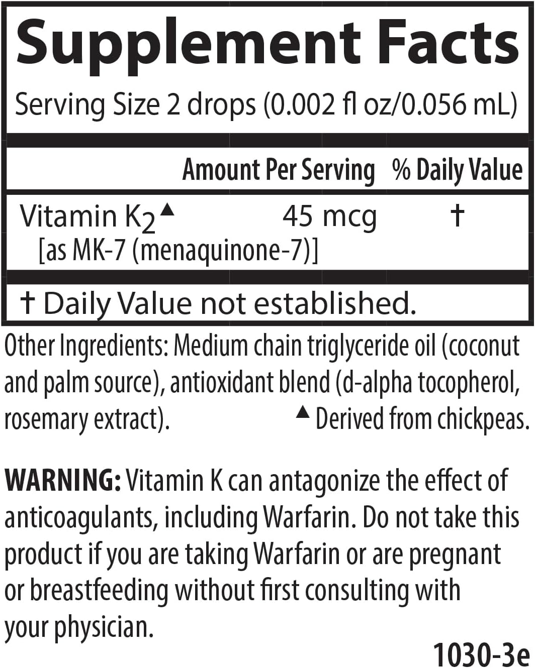Carlson Super Daily K2, 45 mcg Liquid Vitamin K Supplement - görsel 5