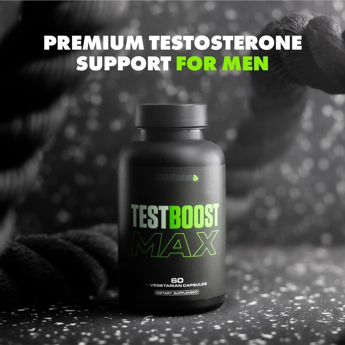 Sculpt Nation - Tribulus Terrestris Supplement with Ashwagandha, Tribulus Extract and American Ginseng Root - 60 Gluten-free Capsules - 2 Pack - görsel 4