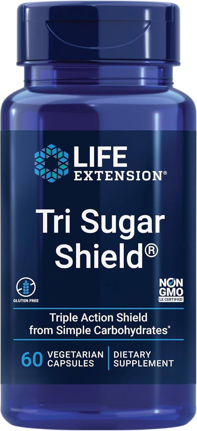 Life Extension Tri Sugar Shield – 60 Capsules - görsel 1