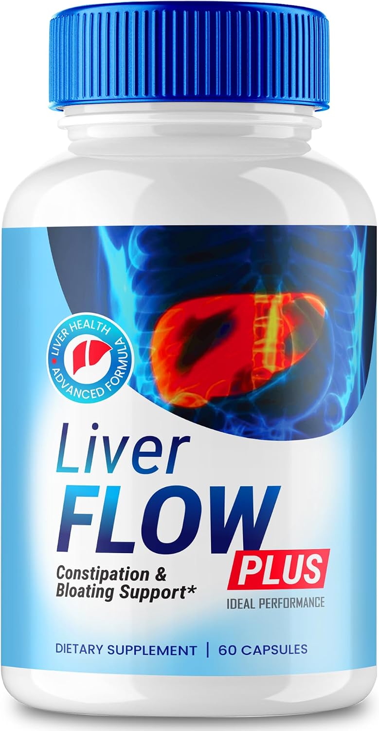Liver Flow Plus Capsules – Gut Health Food Supplement (60 Capsules) - görsel 1