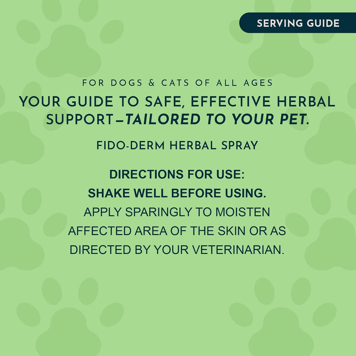 Animal Essentials Fido-Derm Herbal Skin Spray for Dogs, Cats & Horses – Natural Itch Relief and Hot Spot Care, 118 ml - görsel 5