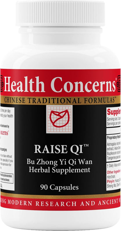 Health Concerns Raise Qi – Bu Zhong Yi Qi Wan – 90 Capsules