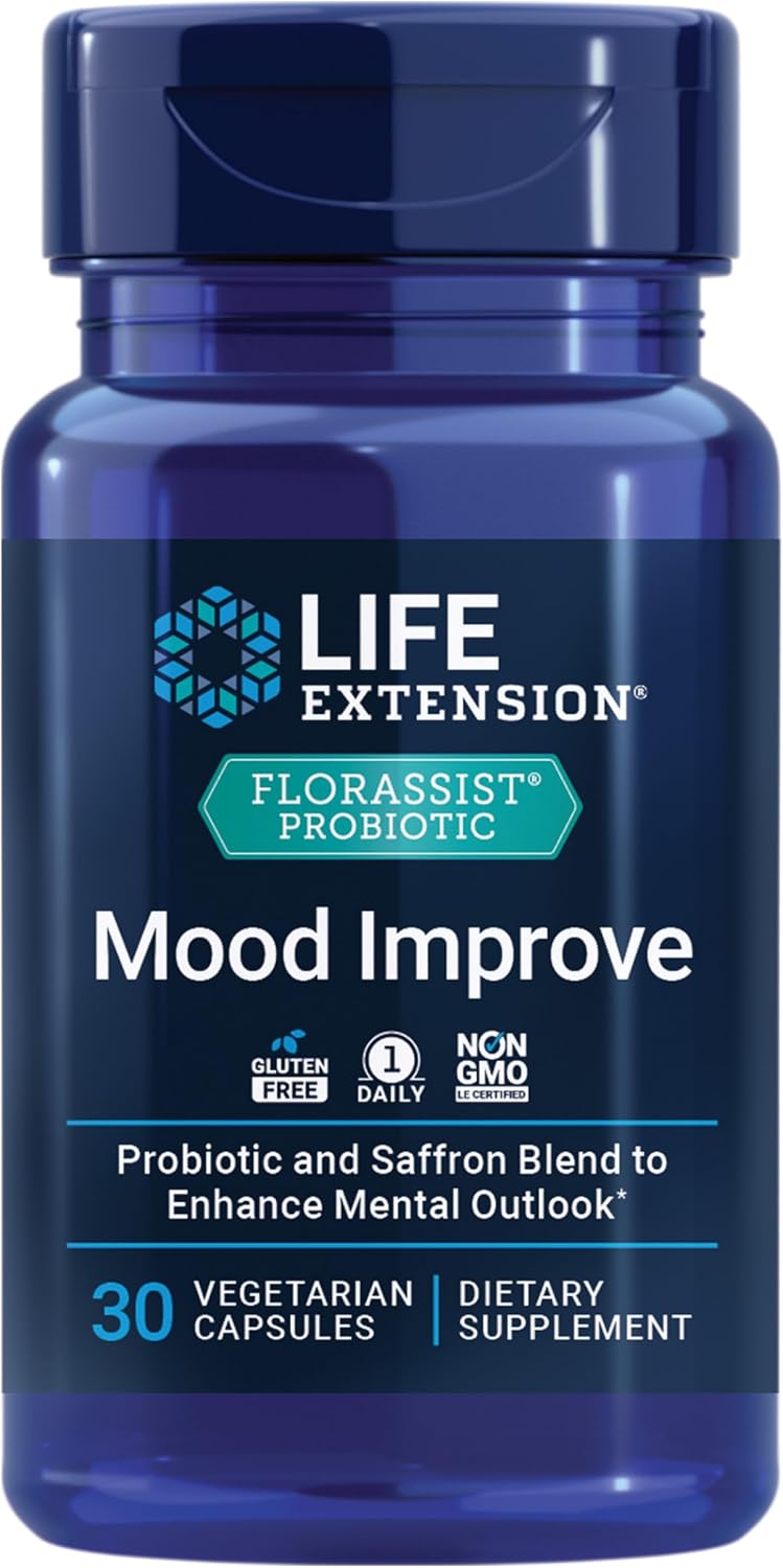 Life Extension FLORASSIST Probiotic Mood Improve - görsel 1