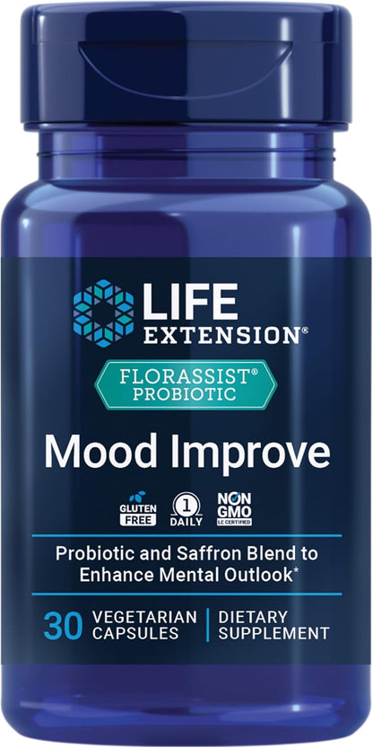 Life Extension FLORASSIST Probiotic Mood Improve