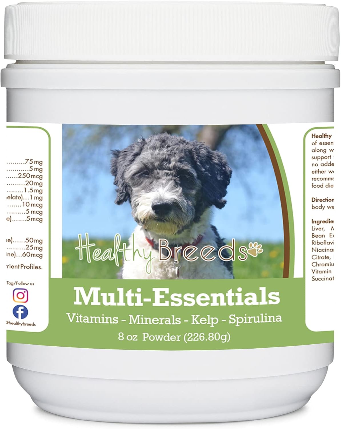 Healthy Breeds Xoloitzcuintli Multi-Essentials Powder for Dogs - Vitamins, Minerals & Antioxidants - 227 g - görsel 8