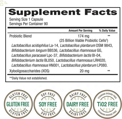 OProCyn Tru Nature Women's Daily Probiotic - 90 Capsules
