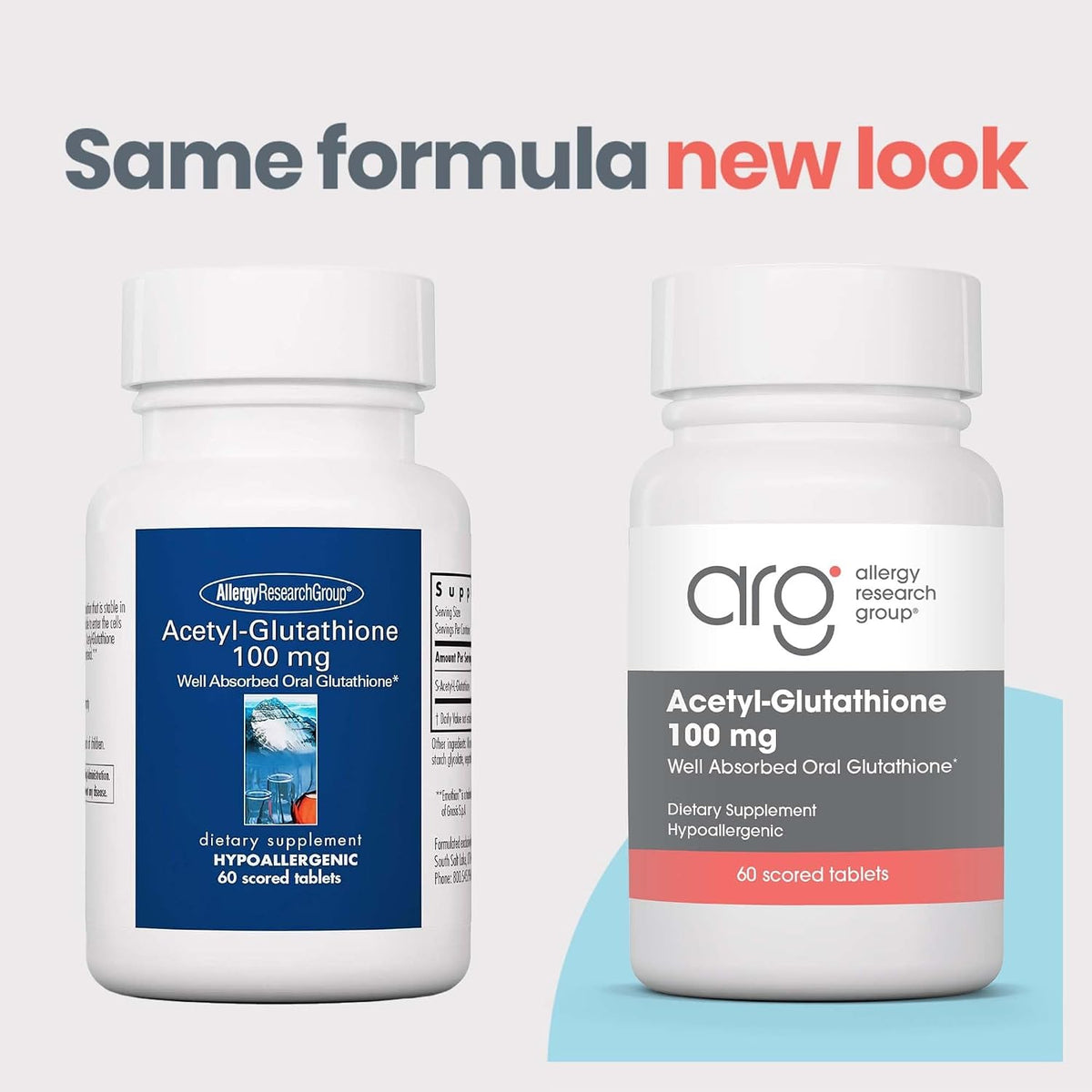 ARG Acetyl-Glutathione 100 mg – 60 Tablets - görsel 3