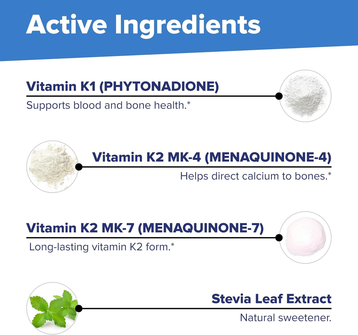 Superior Source Advanced Triple K - Vitamin K1 & K2 Supplement - Bone Health & Immune Support - 30 Instant Dissolve Tablets - görsel 8