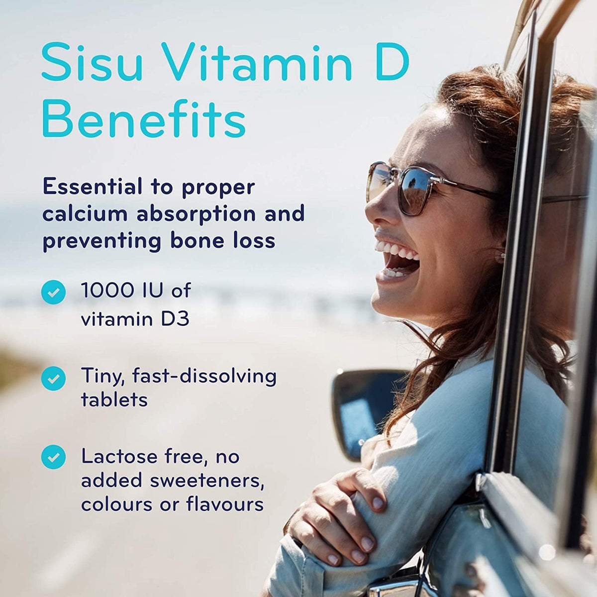 Sisu Vitamin D 1000 IU Family Pack, 200 Tablets - görsel 5