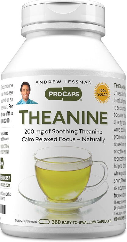 ANDREW LESSMAN Theanine 200 mg – 60 Capsules