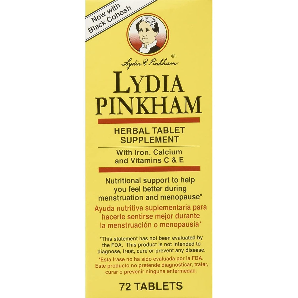 Lydia Pinkham Tablets, 72 Tablets - görsel 6