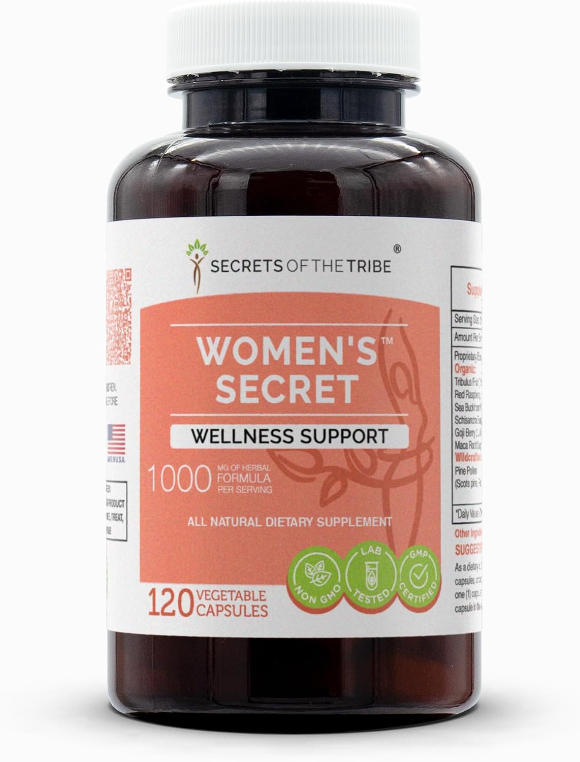 Secrets of the Tribe - Women's Secret, Wellness Support, Herbal Supplement Blend (120 Capsules) - görsel 1