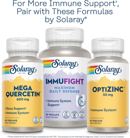SOLARAY Chewable Vitamin C 500 mg - Natural Cherry Flavour, 100 Chewables