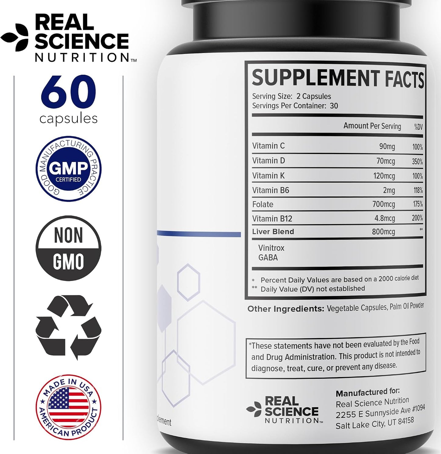 Liver Miracle – Liver Support Supplement for Abdominal Discomfort, Energy & Mental Clarity - görsel 9
