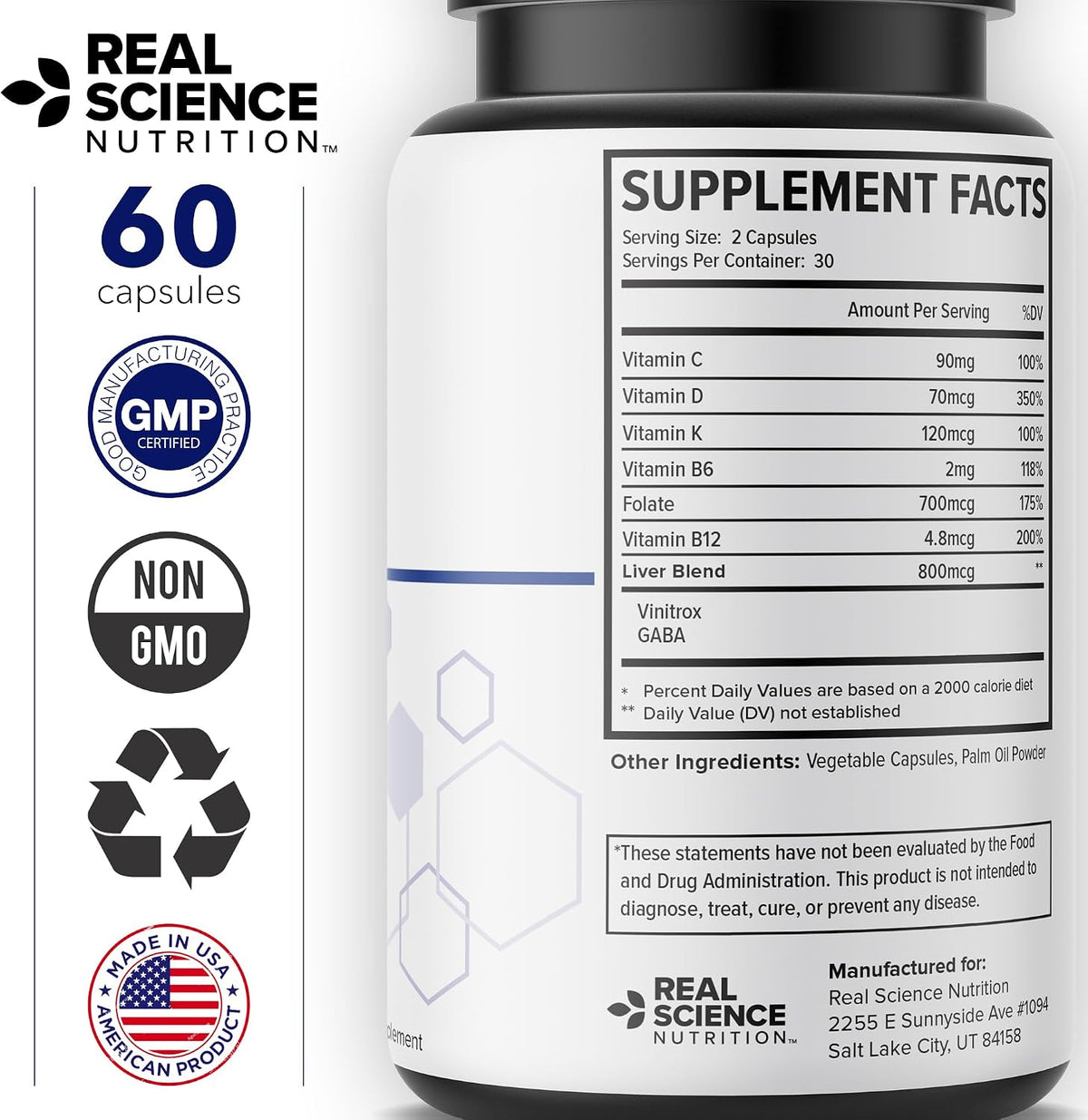 Liver Miracle – Liver Support Supplement for Abdominal Discomfort, Energy & Mental Clarity - görsel 9