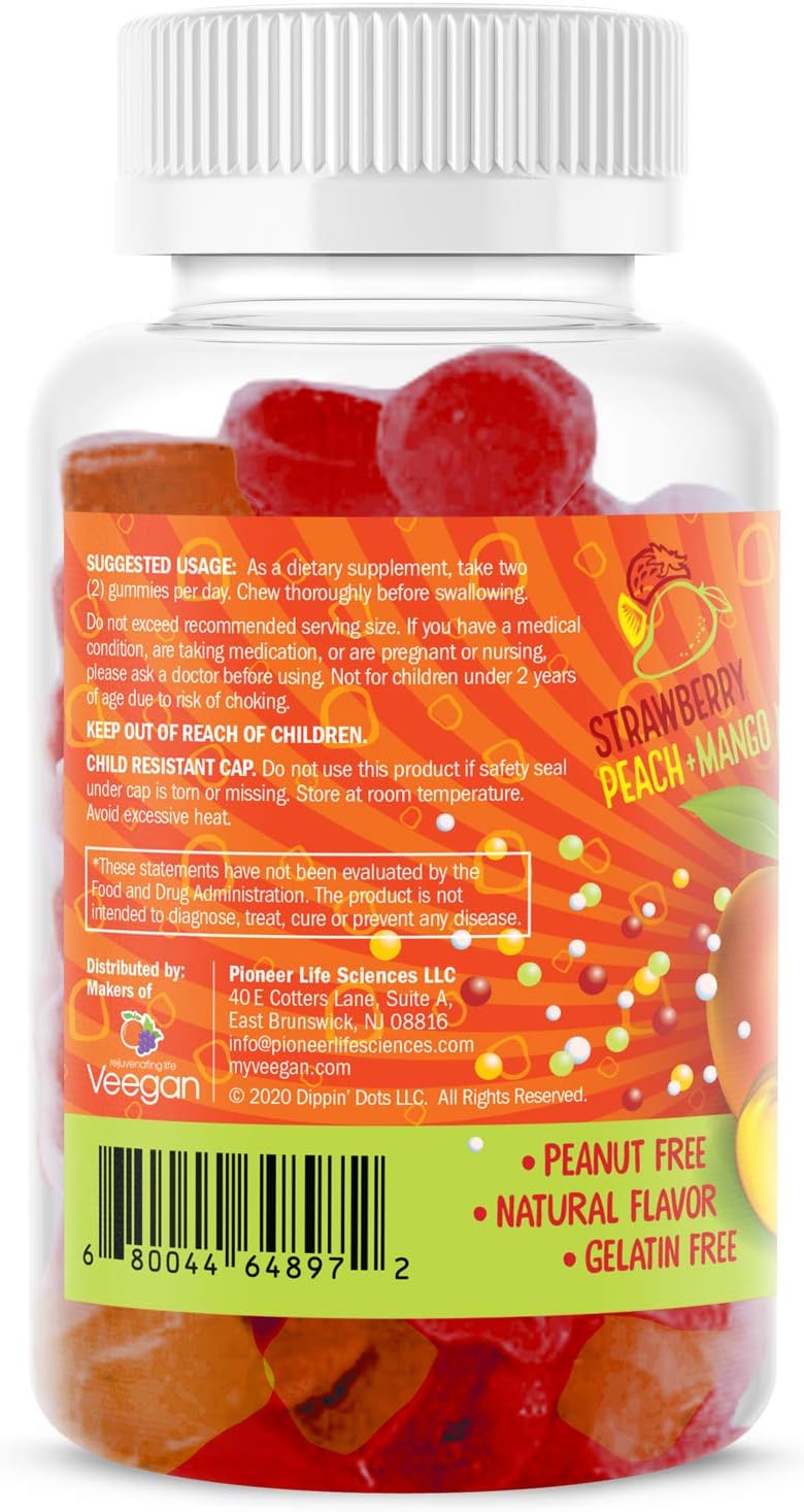 Vital+Boon Vitamin D3 Gummies – Bone & Immune Support (60 Gummies) - görsel 3