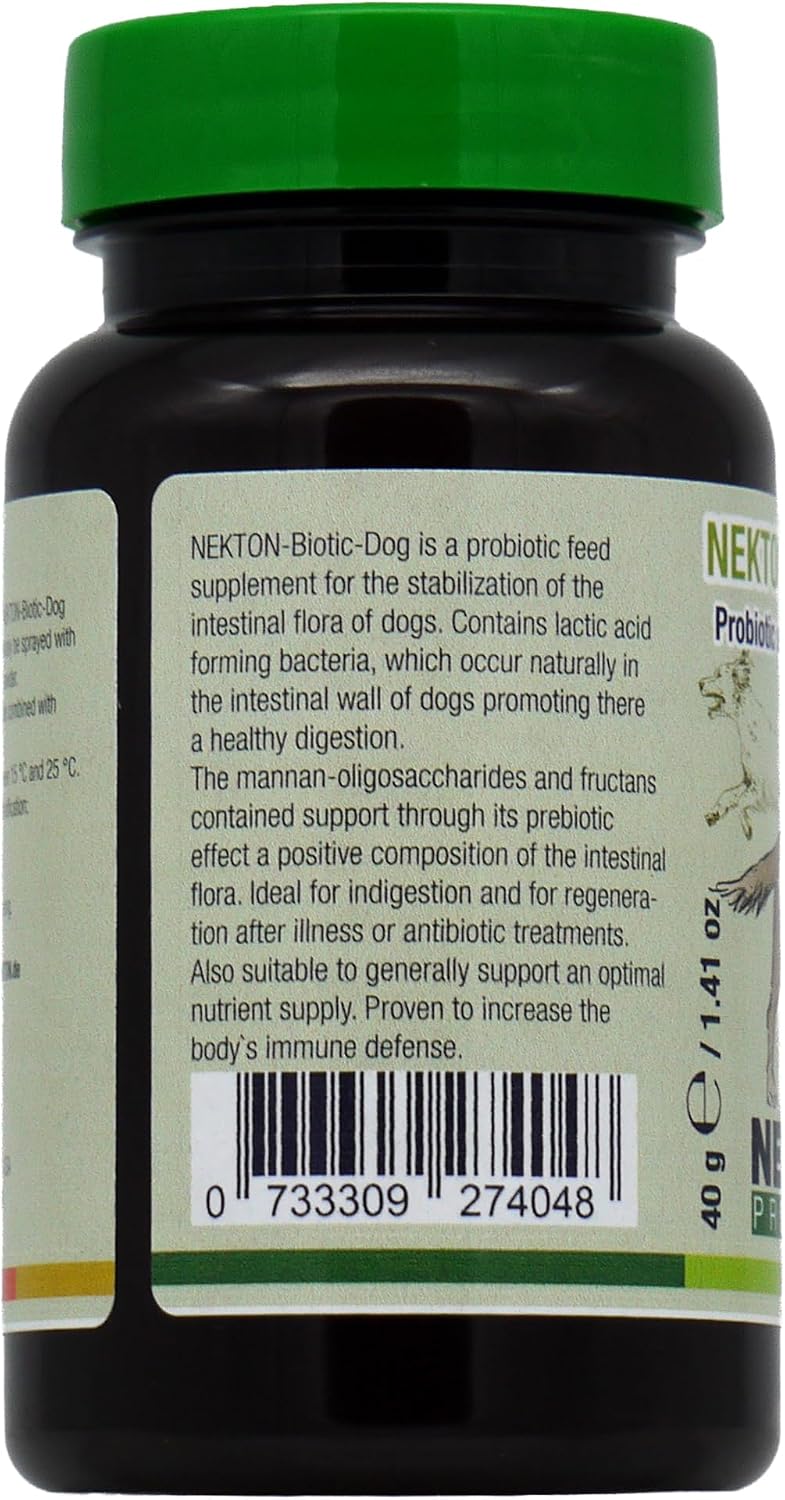 Nekton Biotic-Dog Probiotic Supplement for Dogs - 40g - görsel 4