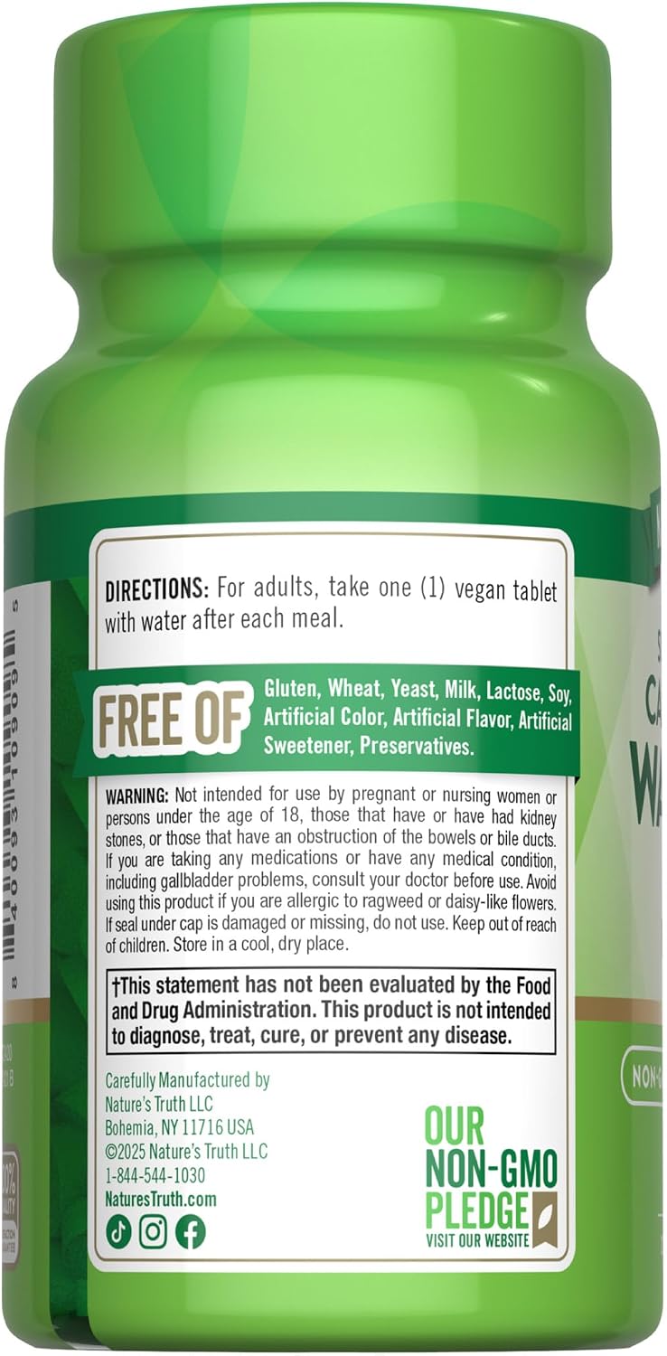 Nature's Truth Super Strength Water Pill with Potassium – 90 Tablets | Caffeine Free | Vegan, Non-GMO & Gluten-free - görsel 7