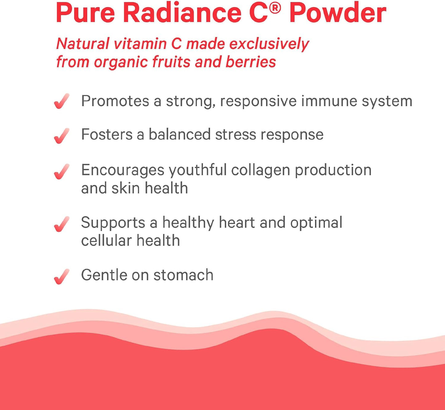 Pure Synergy Pure Radiance C | Organic Vitamin C Powder | 100% Natural, Whole Food, Non-GMO Supplement with Organic Camu Camu | for Immune Health & Collagen Support (88g Powder) - görsel 4