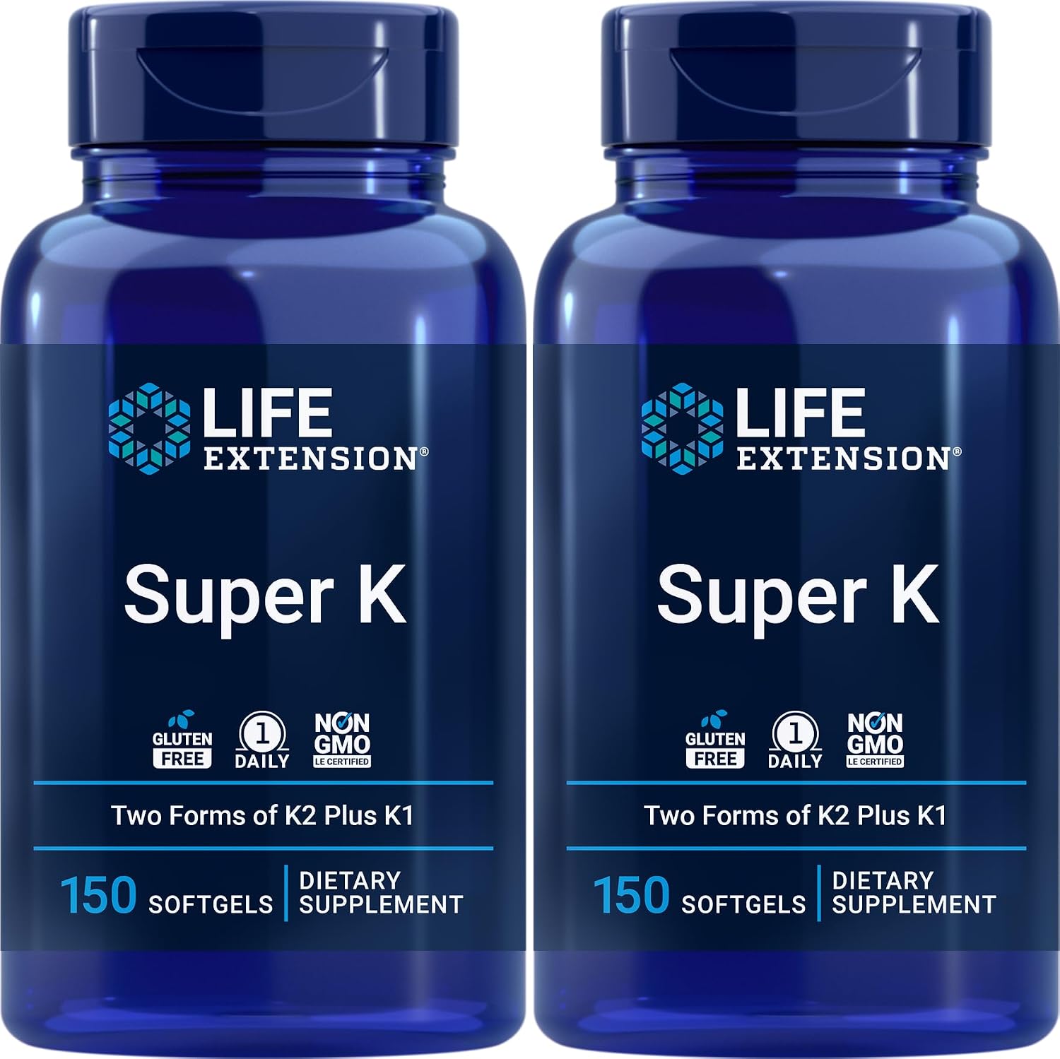 Life Extension Super K, 90 Softgels (Pack of 2) - görsel 3