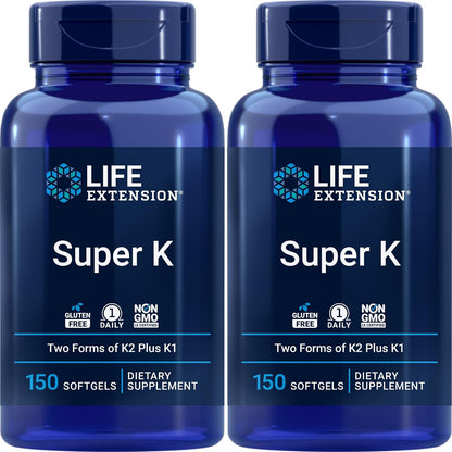Life Extension Super K, 90 Softgels (Pack of 2)