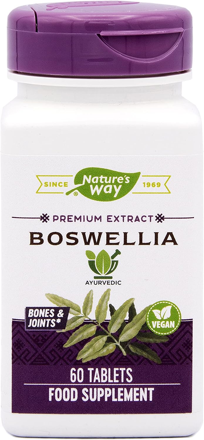 Nature's Way Boswellia Standardised - 60 Tablets - görsel 1