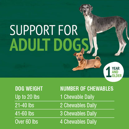 PetNC Adult Multi Chewables for Dogs (75 Tablets) - Daily Multivitamin with Liver Flavour