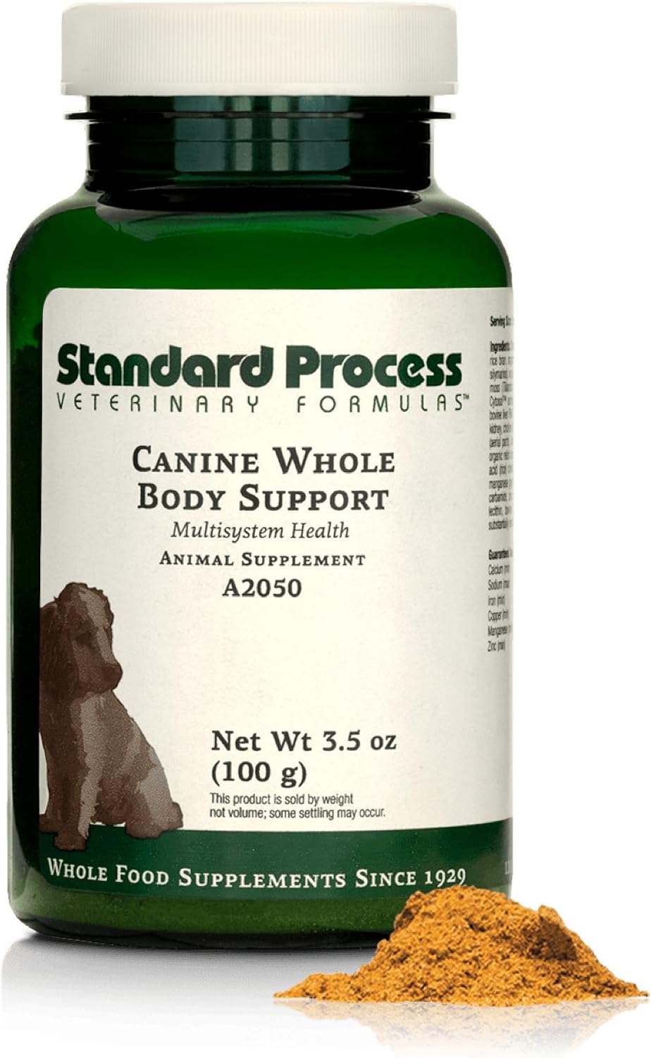 Standard Process Whole Body Canine Multivitamin Powder - görsel 1