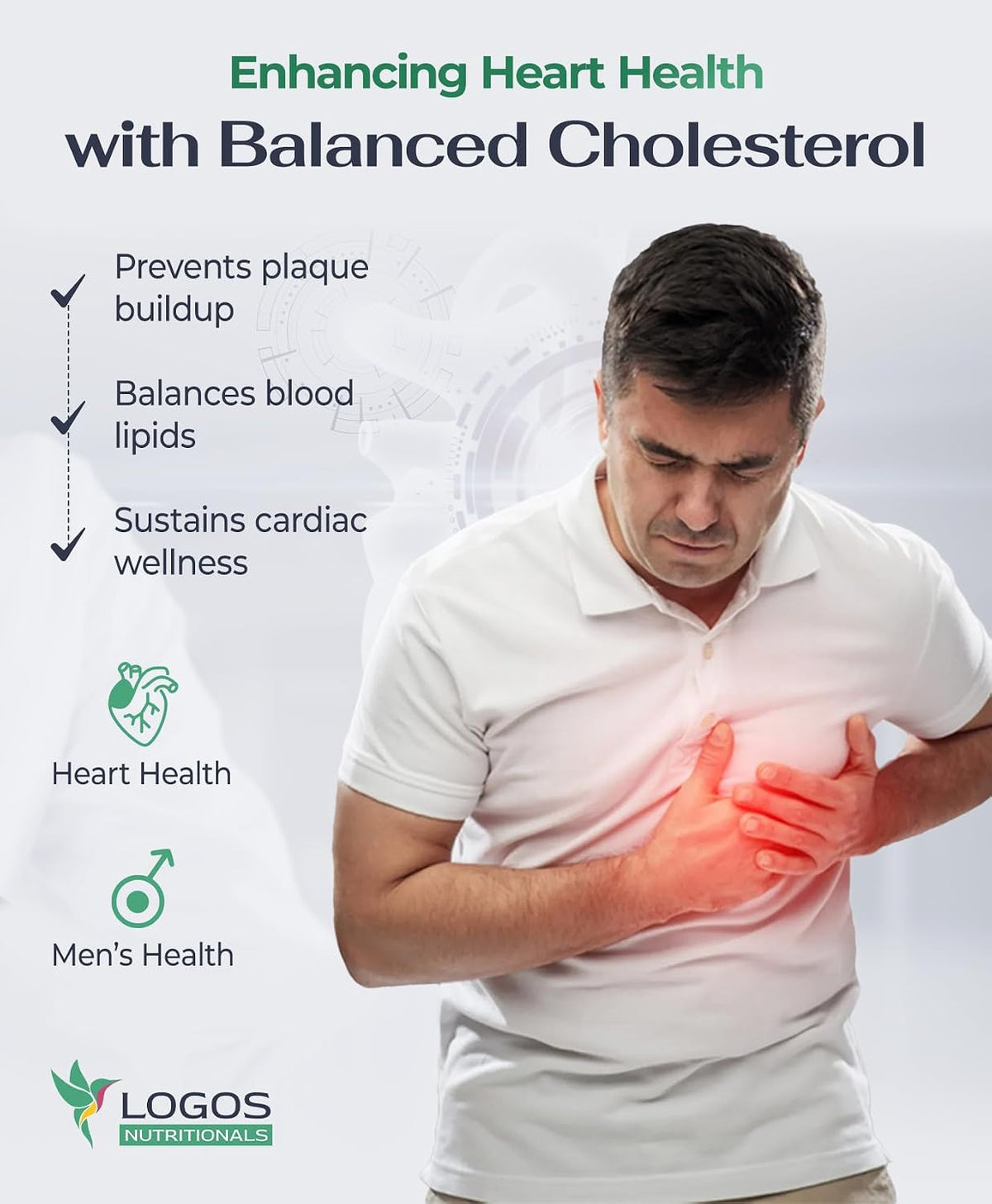 Cholest Essentials - Vegan Supplement with Garlic, Niacin, Policosanol, Guggul, Plant Sterol & Cayenne (60 Capsules) - görsel 5