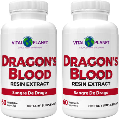 Vital Planet Dragon's Blood Resin Extract – 500mg, 60 Capsules