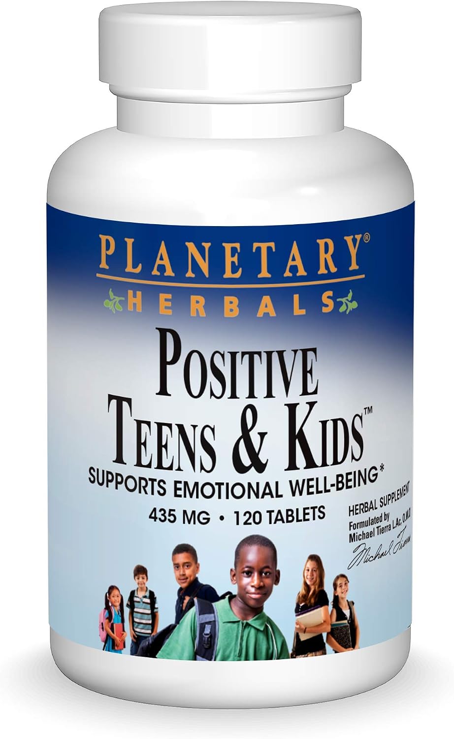 Planetary Herbals Positive Teens & Children - 120 Tablets - görsel 1