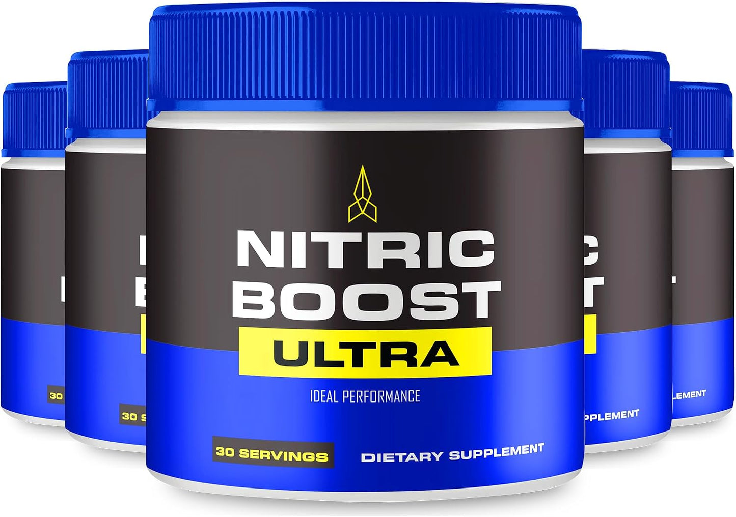 Nitric Boost Ultra Powder - Maximum Strength, BCAA (5 Pack) - görsel 1