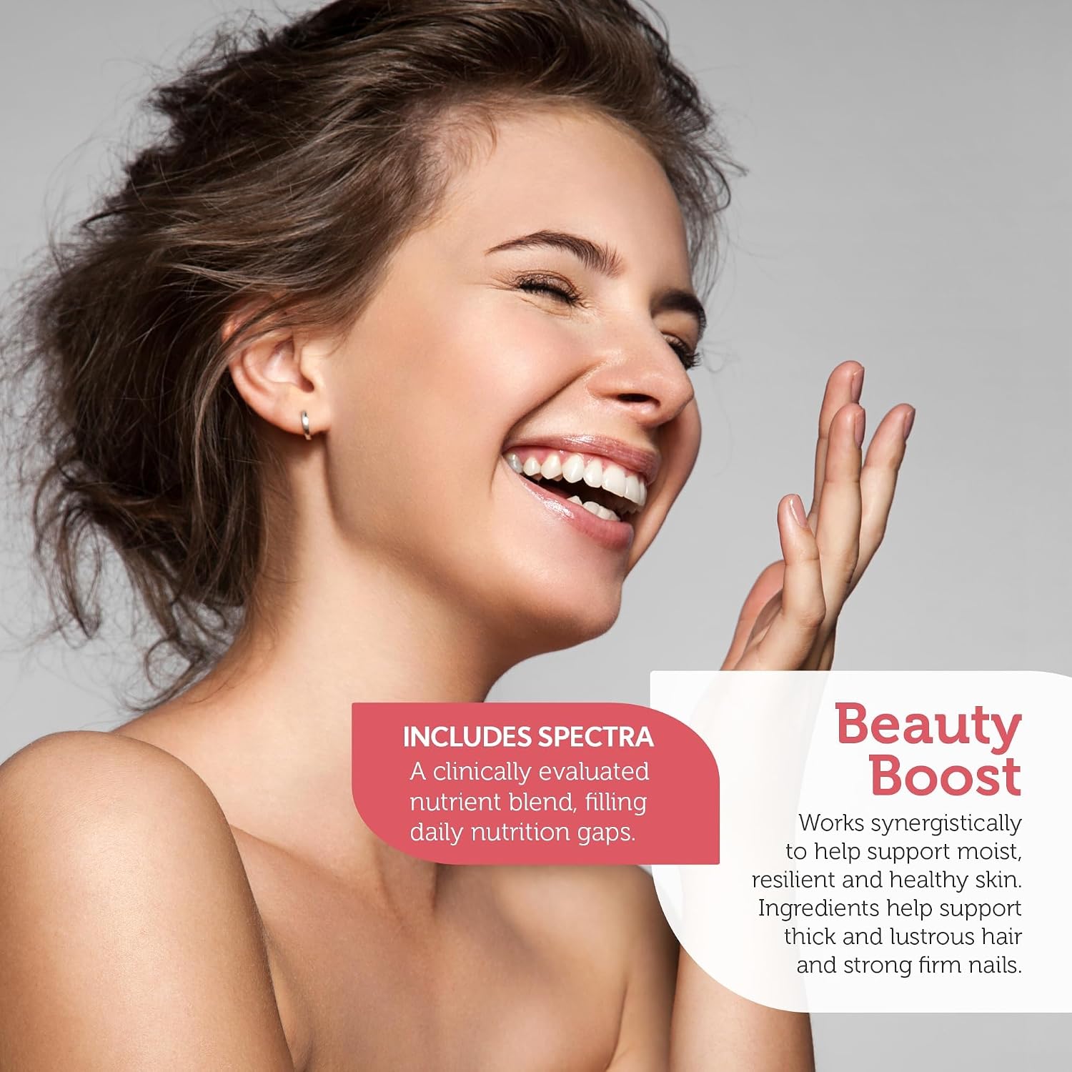 Zahler Multivitamin Beauty + Skin, Hair and Nails Support with Iron, 60 Capsules - görsel 5