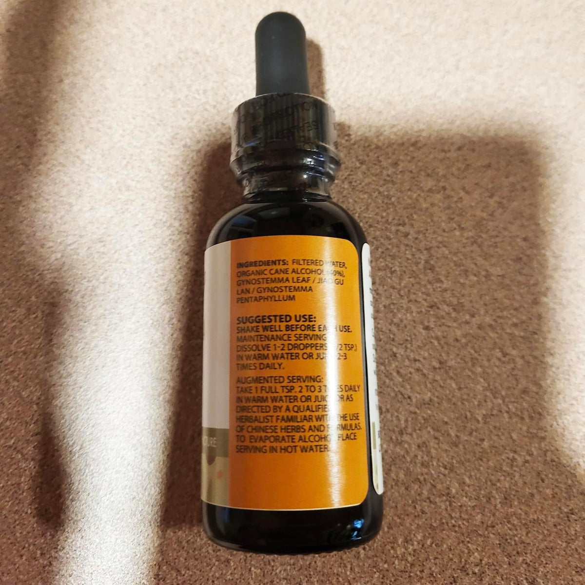 Gynostemma Leaf Tincture - Organic Jiao Gu Lan Liquid Extract by root + spring - görsel 8
