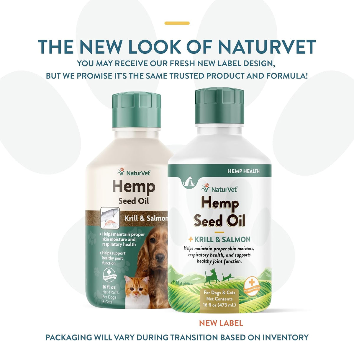 NaturVet Hemp Seed Oil, Krill and Salmon, 16 fl oz (473 ml) Liquid - görsel 2