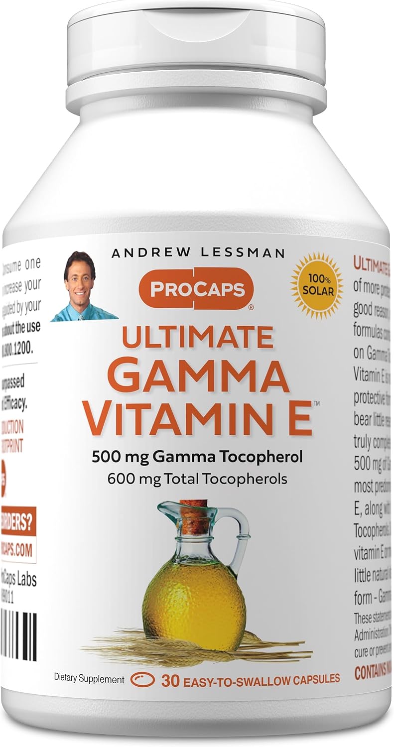 Andrew Lessman Ultimate Gamma Vitamin E - 60 Softgels - görsel 10