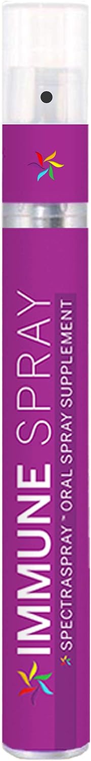 Immune Support Liquid Vitamin Spray - Vitamins C, E, Zinc and L-Lysine, 30-Day Supply per Spray