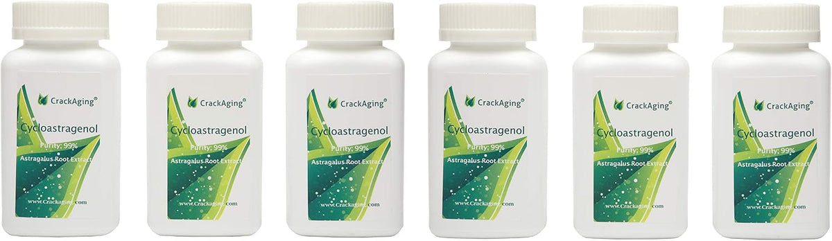 Crackaging Super-Absorption Cycloastragenol 98% (10mg per Capsule) (30 capsules per bottle, 6 bottles) - görsel 4