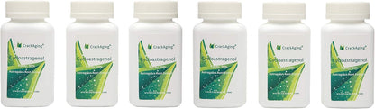 Crackaging Super-Absorption Cycloastragenol 98% (10mg per Capsule) (30 capsules per bottle, 6 bottles)