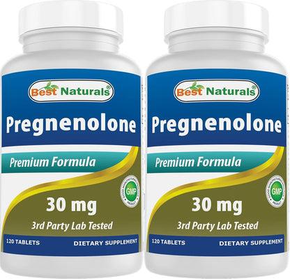 Best Naturals Pregnenolone 30 mg – 240 Tablets