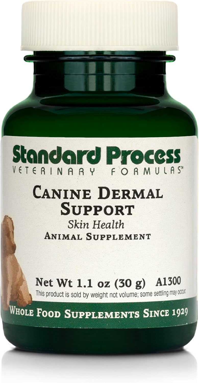 Standard Process Canine Dermal Support – Skin & Adrenal Support Supplement for Dogs – 30 g Powder - görsel 1
