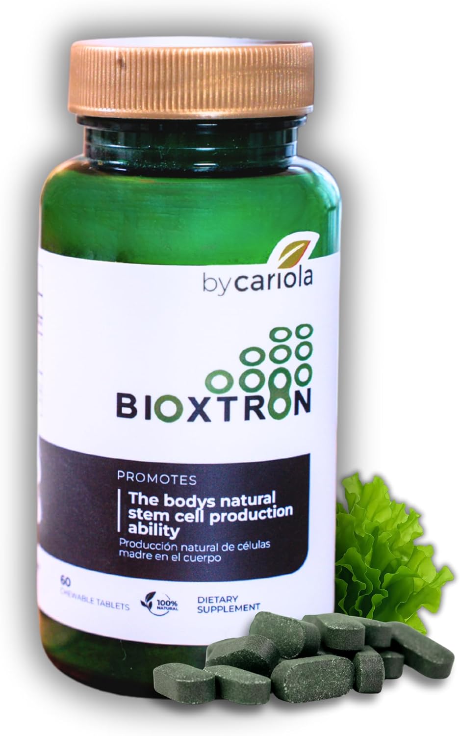 Bioxtron Natural AFA Stem Cell Supplement - Joint Support, Muscle Pain, Immune System, Energy - 120 Capsules (Pack of 2) - görsel 10