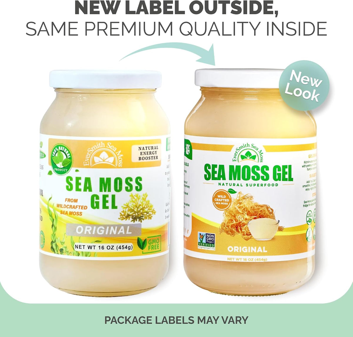 Wildcrafted Irish Sea Moss Gel - Unflavoured (454 g) - görsel 2